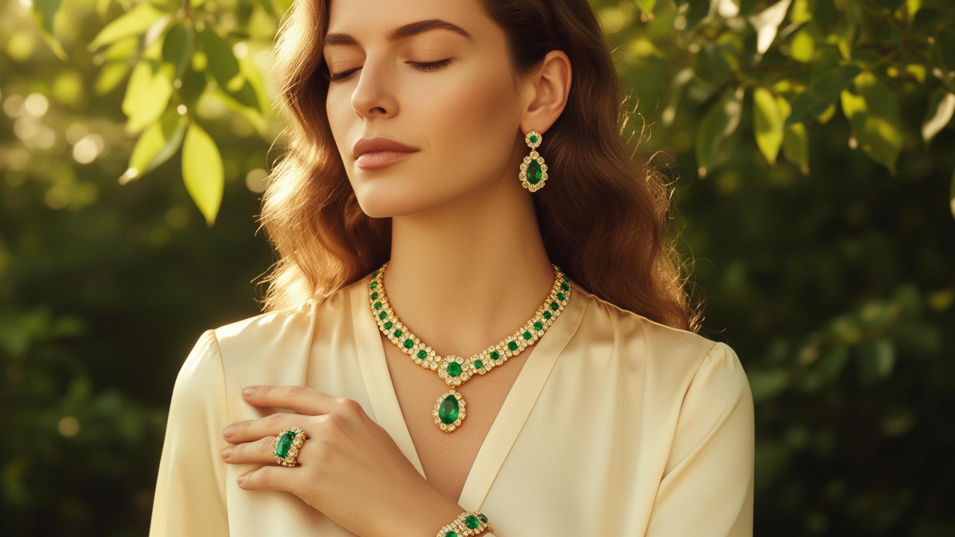 Verdant collection — Lab-grown Emerald & Diamond