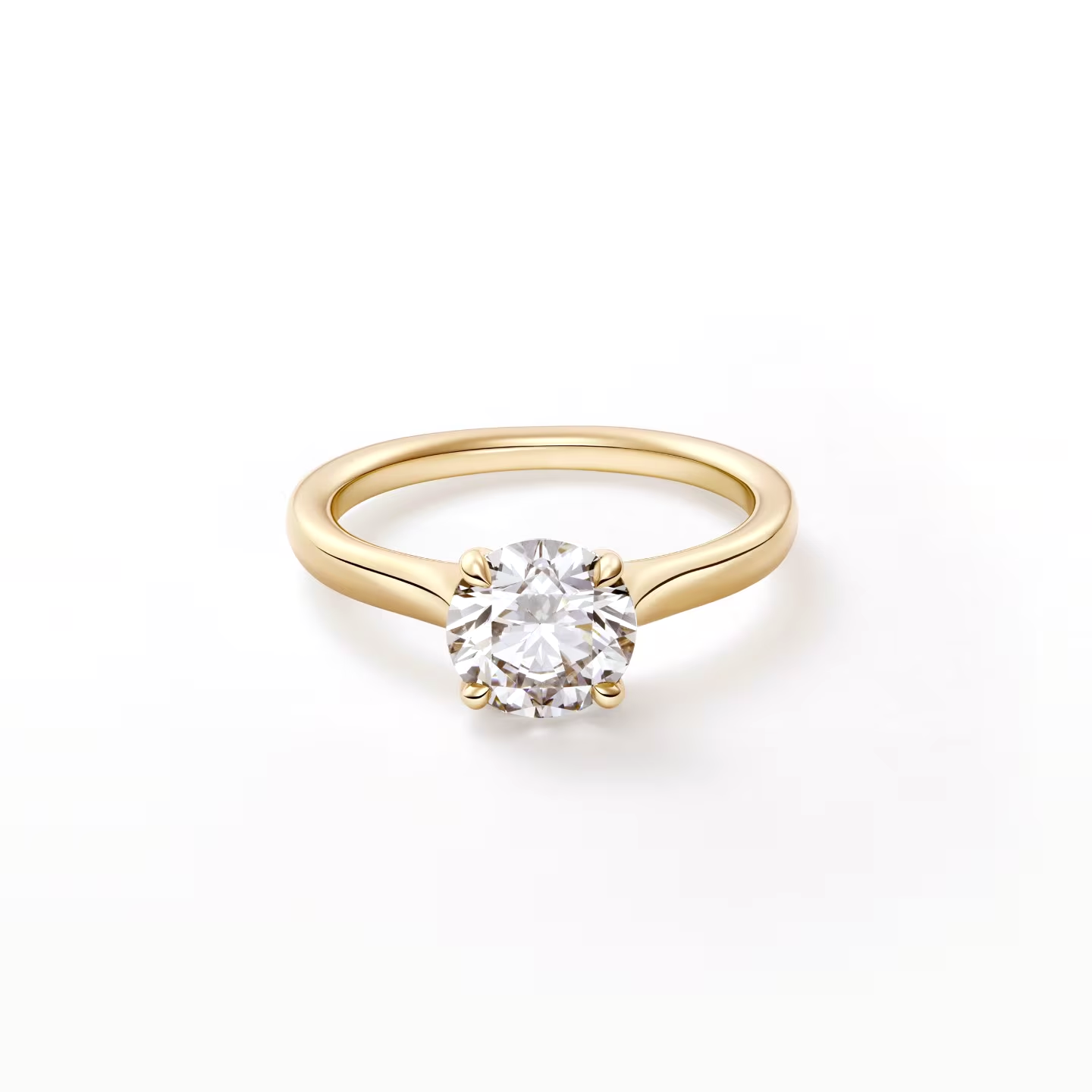 Four-Prong Maison engagement ring setting