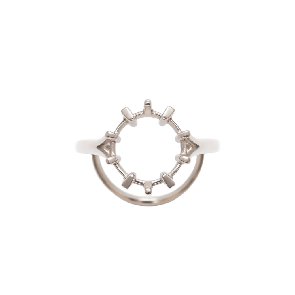 Six-Prong Solitaire empty setting